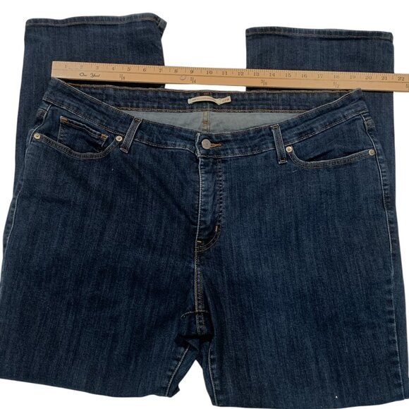 Levi's 415 Relaxed Bootcut Jeans WOMENS size 22W, Stretch, BLUE - Picture 10 of 10